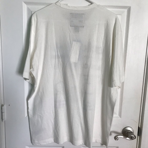 Adidas white cotton t shirt, new - Picture 3 of 6